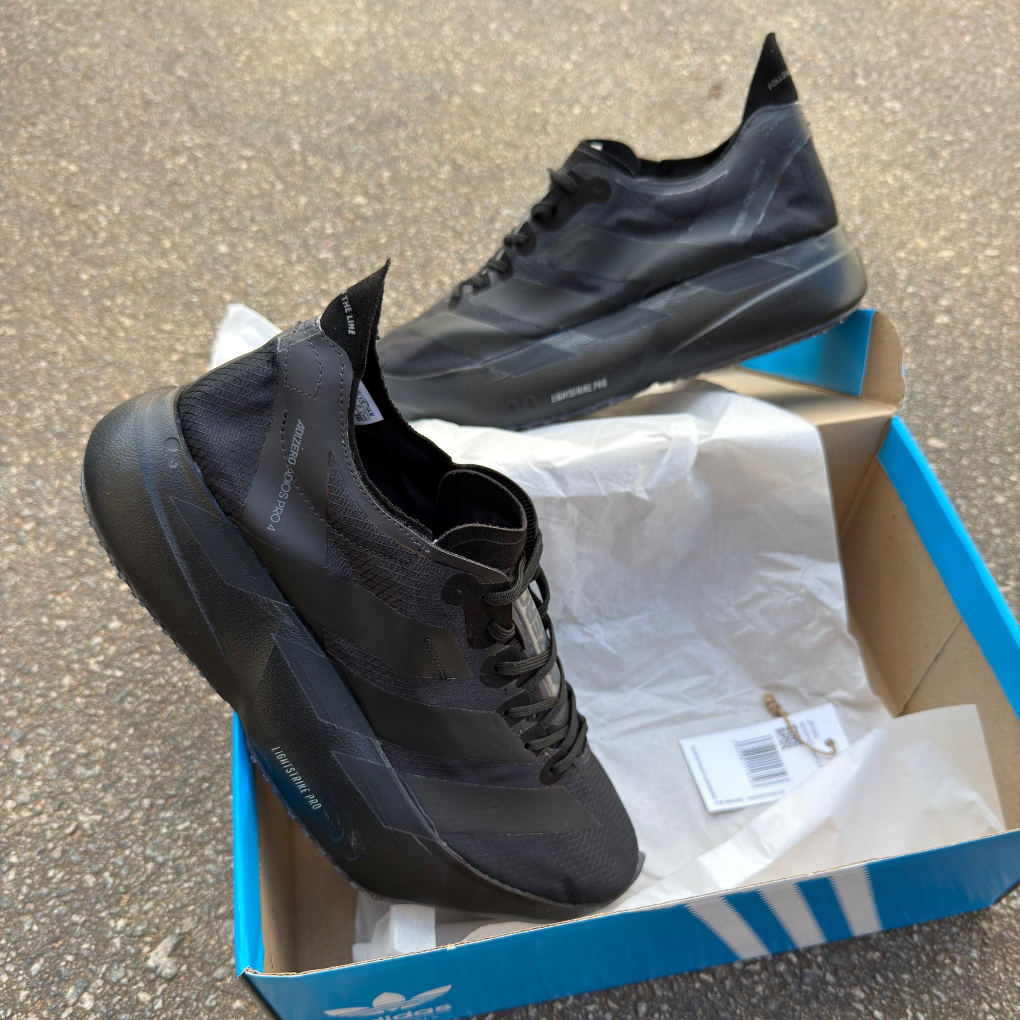 Tênis Adidas Adizero Adios Pro 4 – All Black | Linha Premium