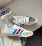 Adidas Samba OG Unissex Branco/Azul/Vermelho