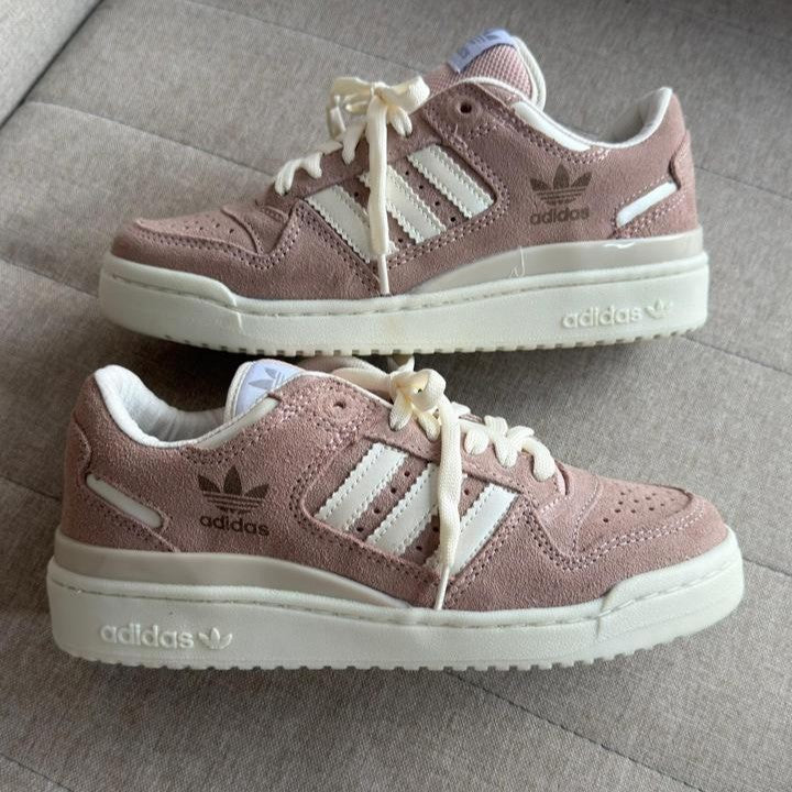 Tênis Adidas Forum Low Couro Rose Pérola