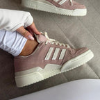 Tênis Adidas Forum Low Couro Rose Pérola