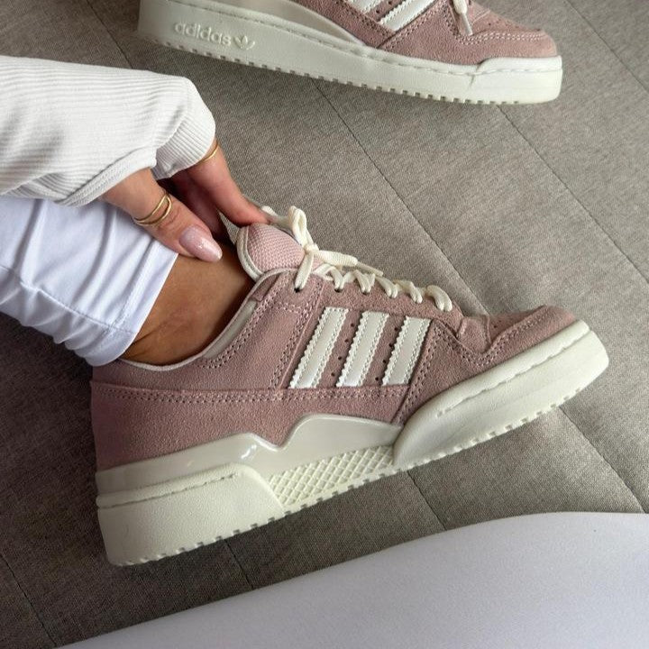 Tênis Adidas Forum Low Couro Rose Pérola