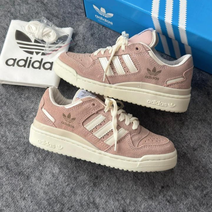 Tênis Adidas Forum Low Couro Rose Pérola