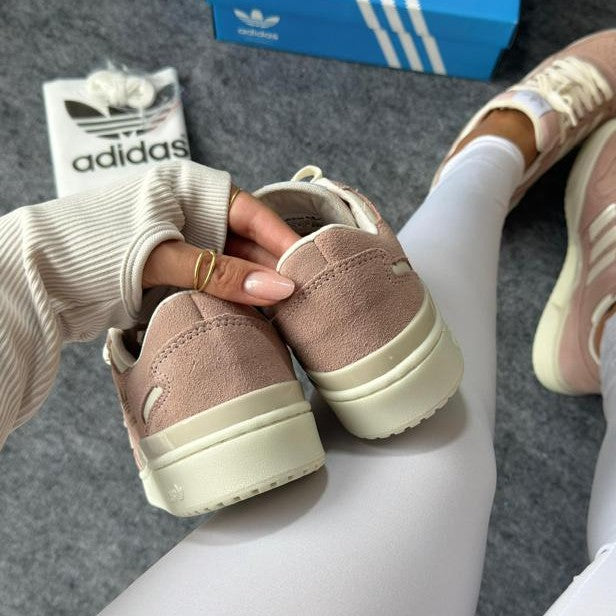 Tênis Adidas Forum Low Couro Rose Pérola