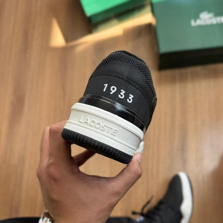 Tênis Lacoste Tenning 1933 Preto/Branco Edição Especial