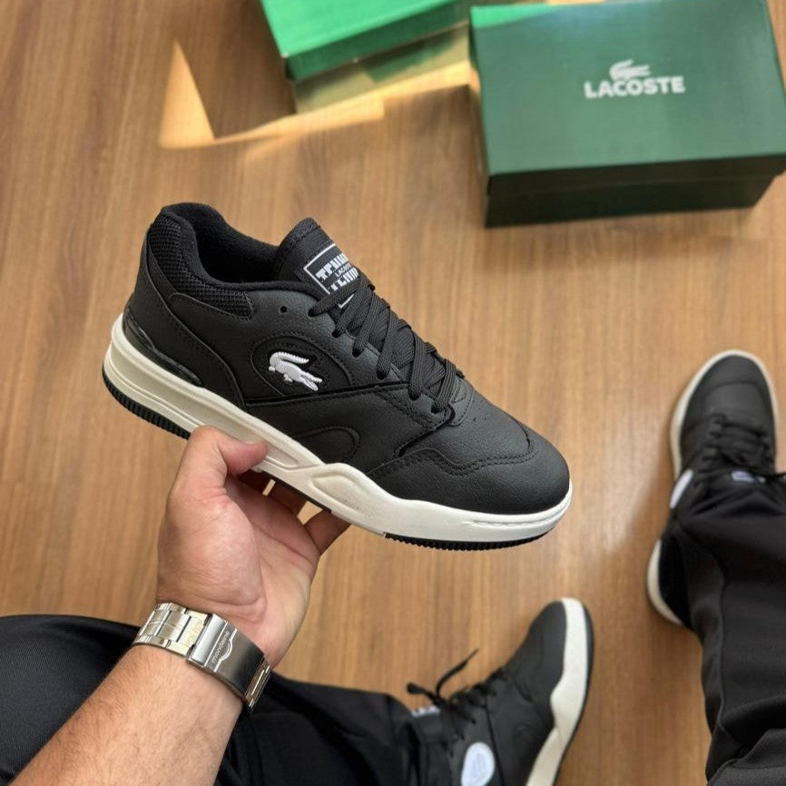 Tênis Lacoste Tenning 1933 Preto/Branco Edição Especial