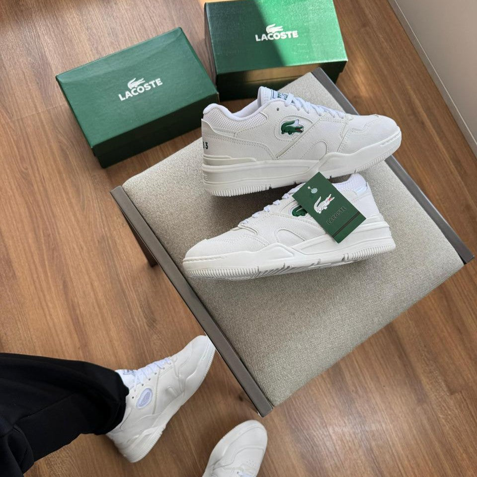 Tênis Lacoste Tenning 1933 Branco/Branco Edição Especial
