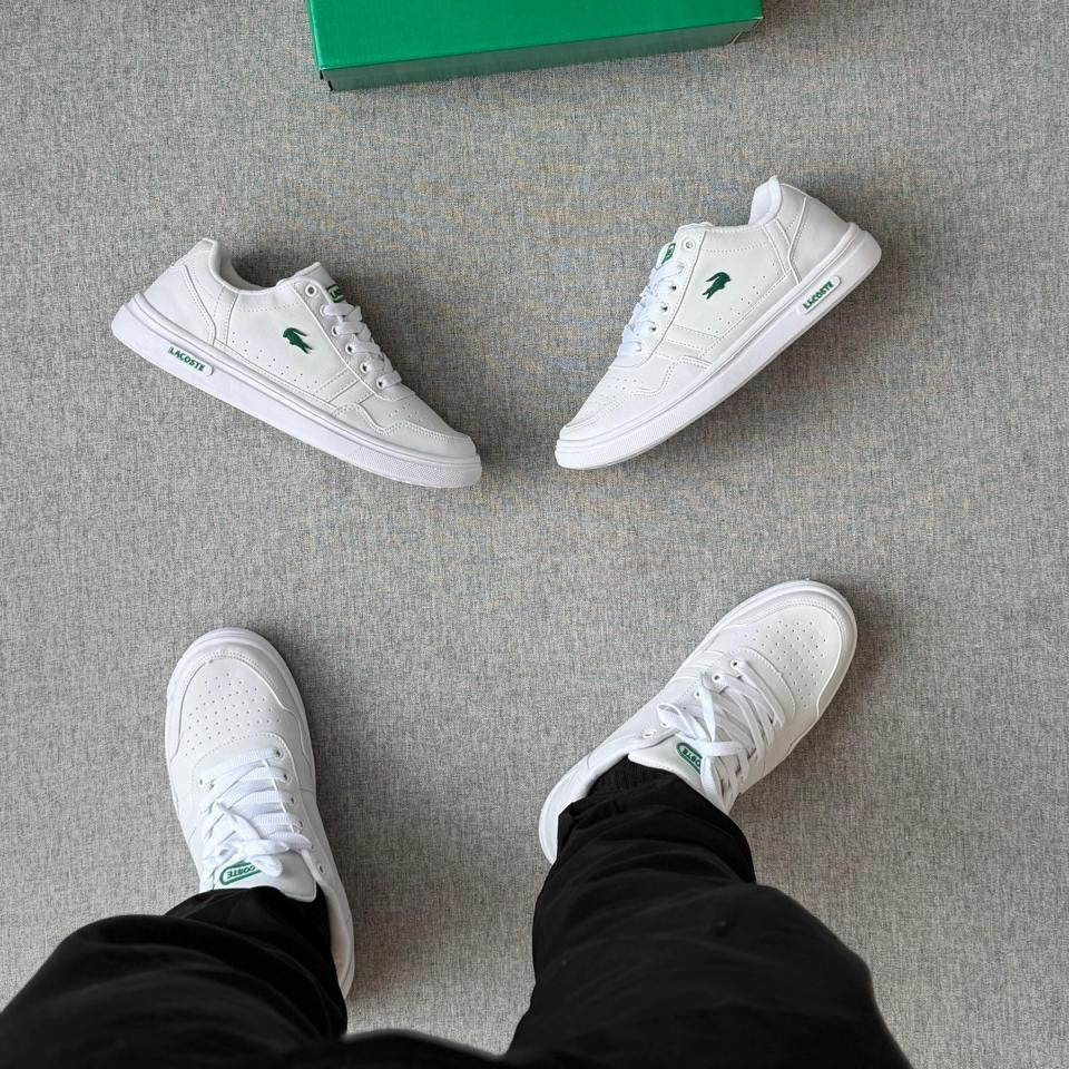 Tênis Lacoste Branco/Branco Premium