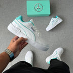 Tênis Puma Mercedes 2.0 – Branco/Verde Água