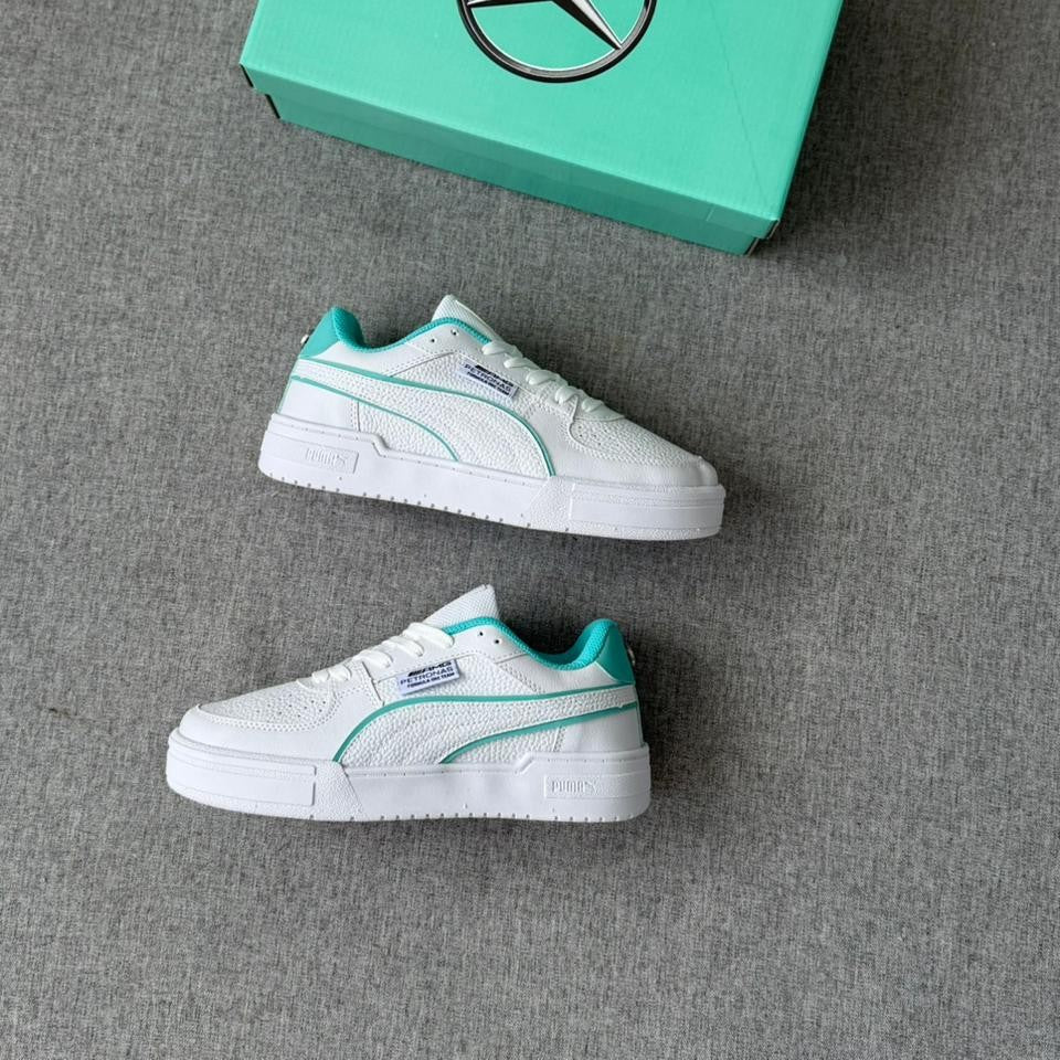 Tênis Puma Mercedes 2.0 – Branco/Verde Água