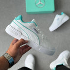Tênis Puma Mercedes 2.0 – Branco/Verde Água