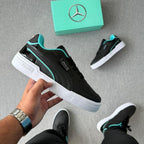 Tênis Puma Mercedes 2.0 – Preto/Verde Água
