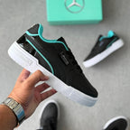 Tênis Puma Mercedes 2.0 – Preto/Verde Água