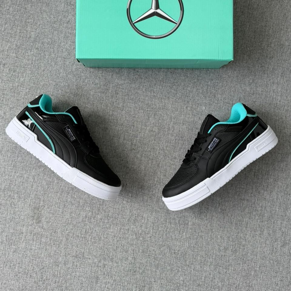 Tênis Puma Mercedes 2.0 – Preto/Verde Água
