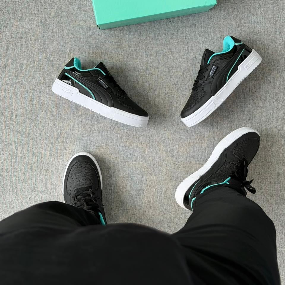 Tênis Puma Mercedes 2.0 – Preto/Verde Água