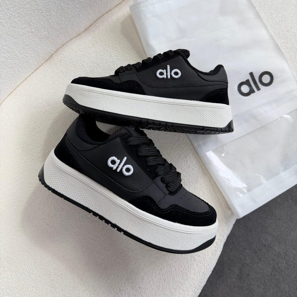 Tênis Alo Plataforma Preto/Preto (Primeira Linha)