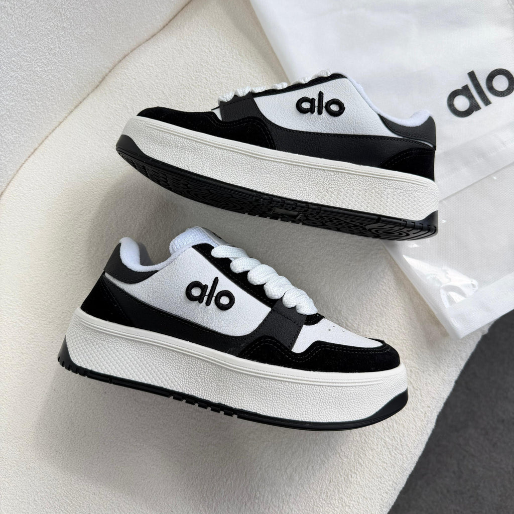 Tênis Alo Plataforma Preto/Branco (Primeira Linha)