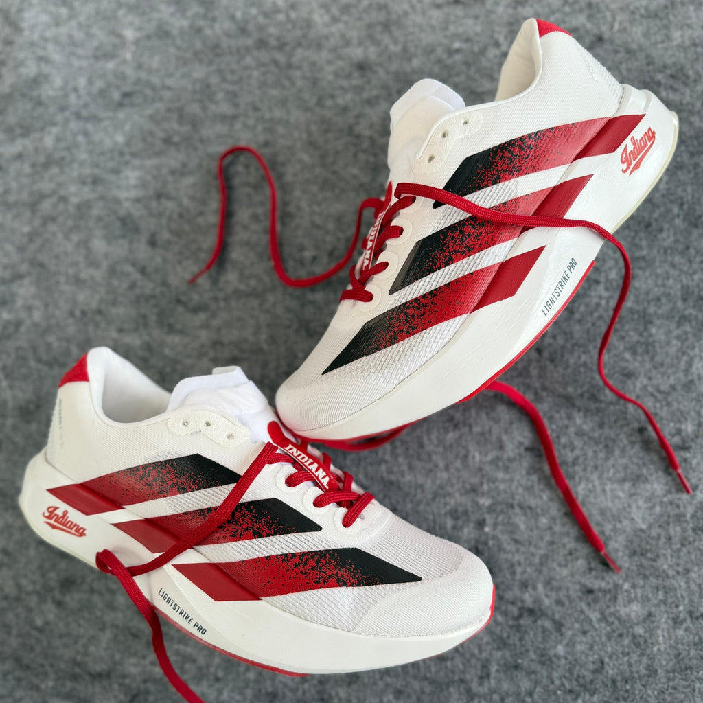 Tênis Adidas Adizero Evo SL Indiana Branco/Vermelho/Preto