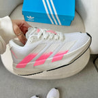 Tênis Adidas Adizero Adios Pro 4 Branco/Rosa