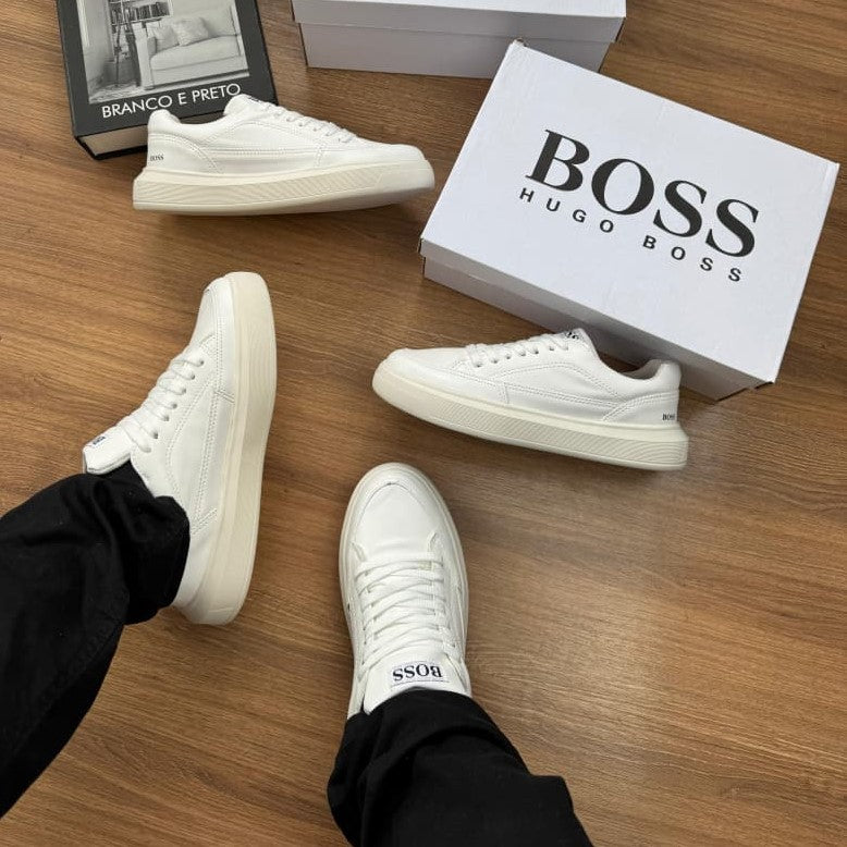 Tênis Hugo Boss Casual All White