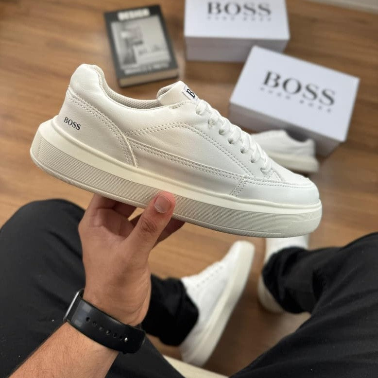 Tênis Hugo Boss Casual All White