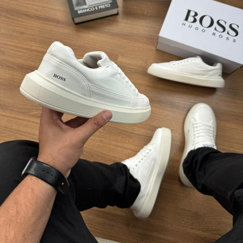 Tênis Hugo Boss Casual All White