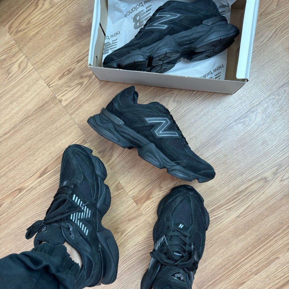 Tênis New Balance 9060 Couro - Preto