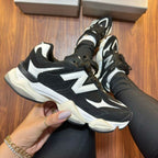 Tênis New Balance 9060 Couro - Preto/Branco