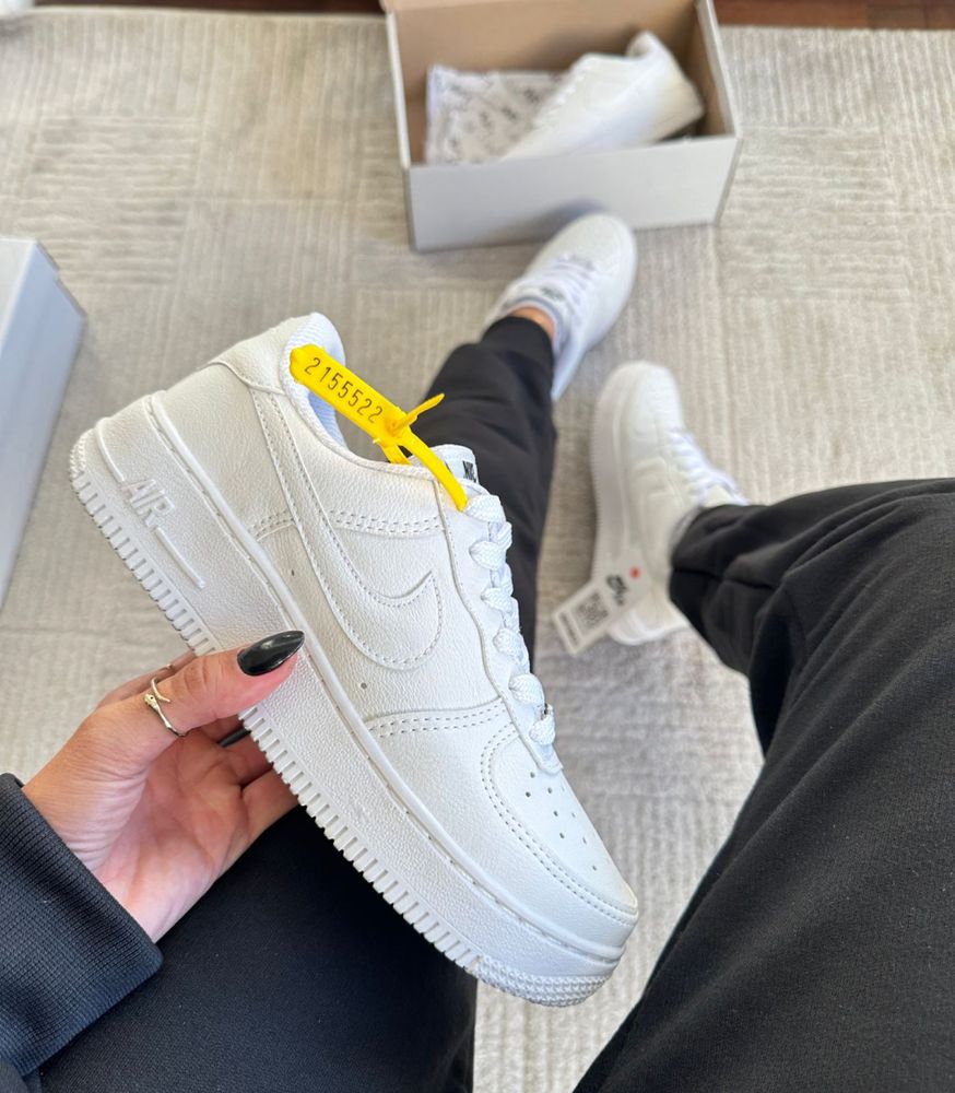 Tênis Air Force 1 Branco luxo