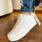 Tênis Air Force 1 Reflexivo Infantil - Branco