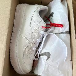 Tênis Air Force 1 Reflexivo Infantil - Branco